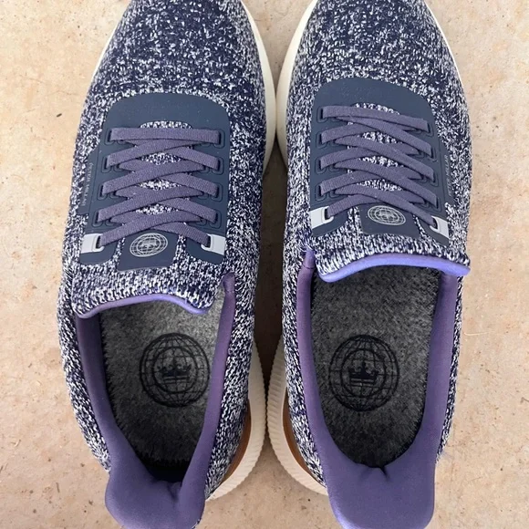 Peter Millar Blue and White Athletic Shoes - Picture 1 of 3